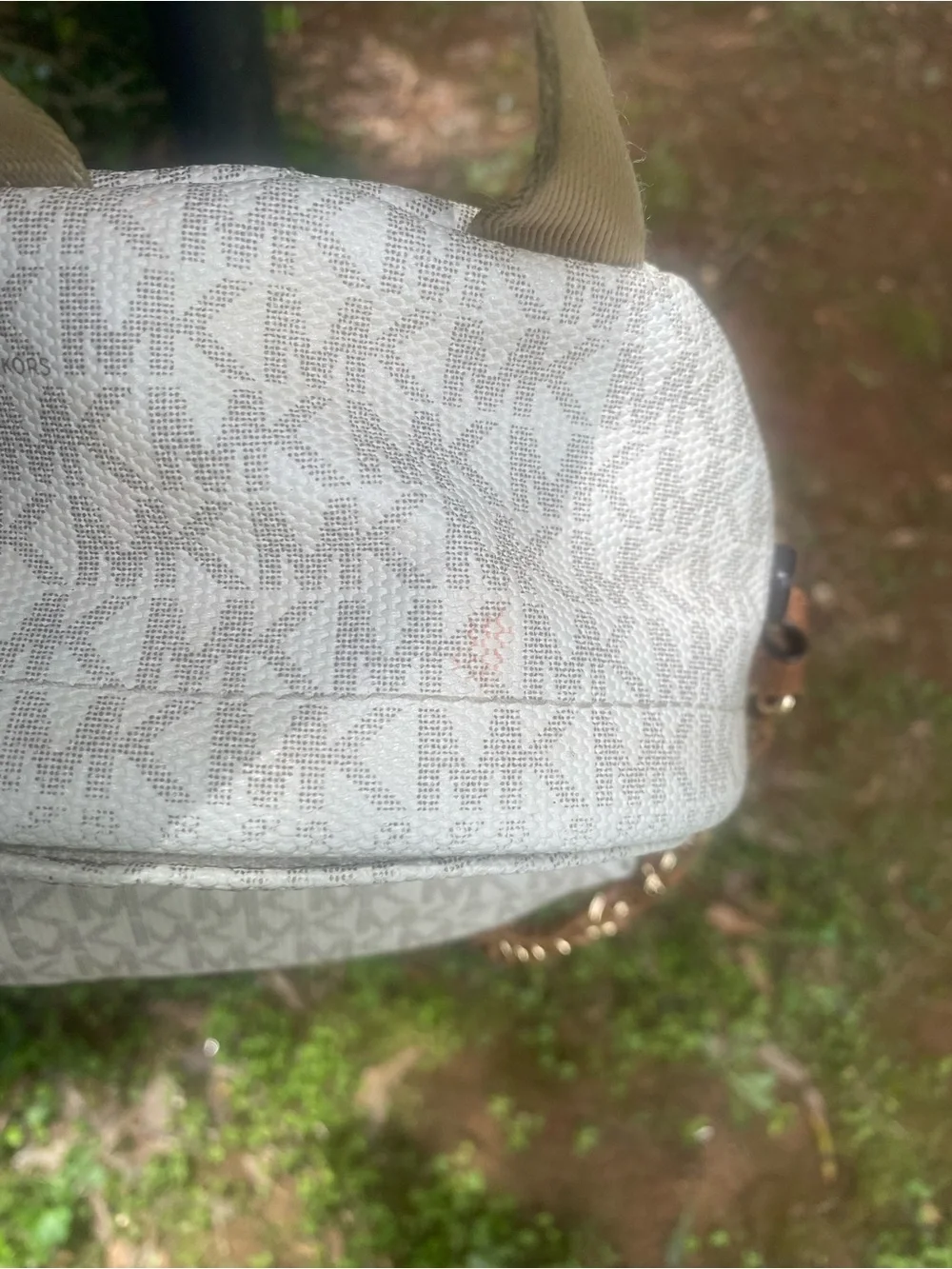 Michael Kors mini  back pack purse